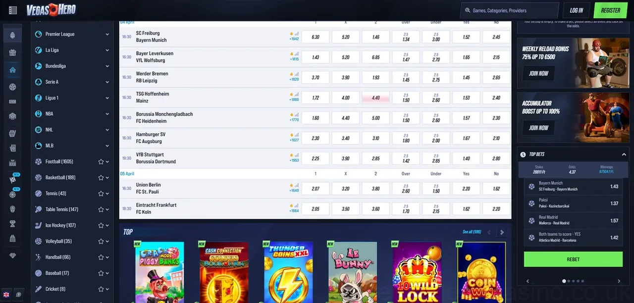 Vegashero Casino Casino